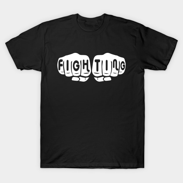 Fighting Fists T-Shirt by adik